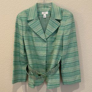 Ann Taylor Loft Green Blazer